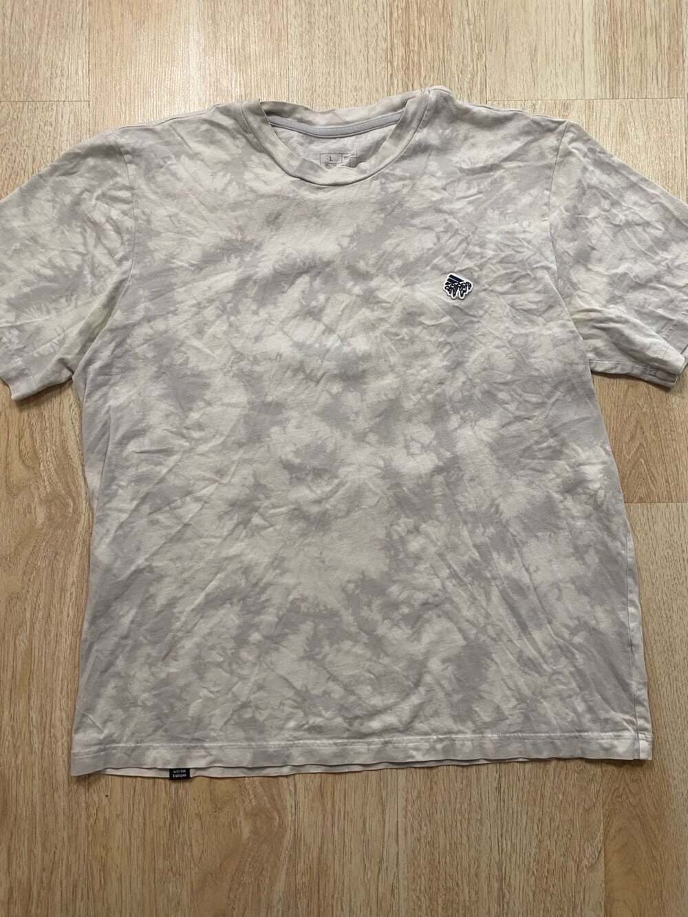 Adidas Men's All Day I Dream About Sneakers Tie-Dye Graphic T-Shirt Size L
